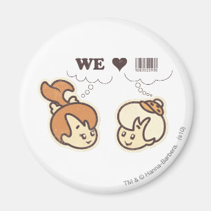 Kiesel und Bam-Bam wir Liebe Magnet