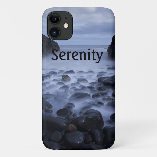 Kiesel und Felsen entlang der Küste des Ozeans Case-Mate iPhone Hülle (Rückseite)