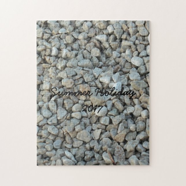 Kieselsteine auf Strandstein-Fotografie (Vertikal)