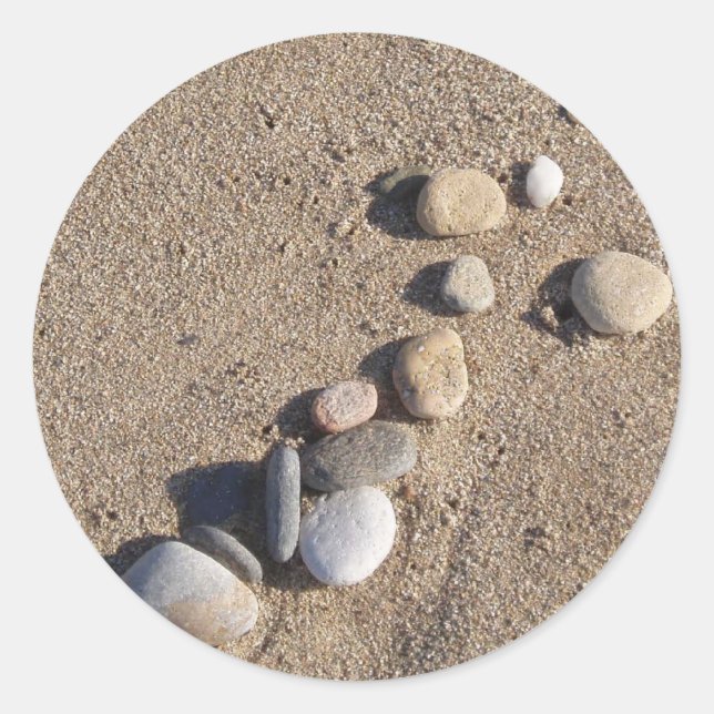 Kieskleber Runder Aufkleber (Vorderseite)