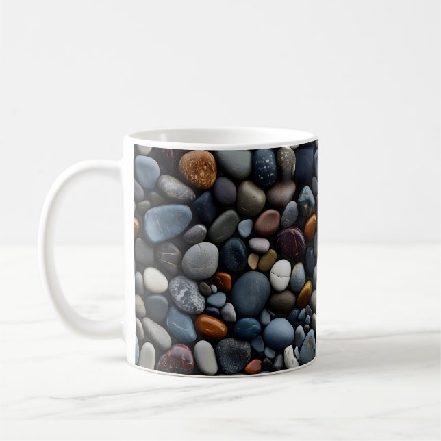 Kiesstrand Tasse (Links)