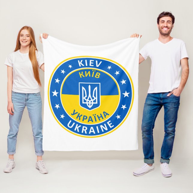 Kiev Ukraine Fleecedecke (Beispiel)