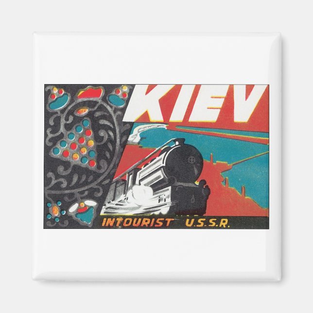Kiew Intourist UdSSR Magnet (Vorne)