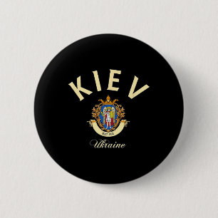 Kiew Ukraine Geschenke Heimat Urlaub Reise Andenke Button