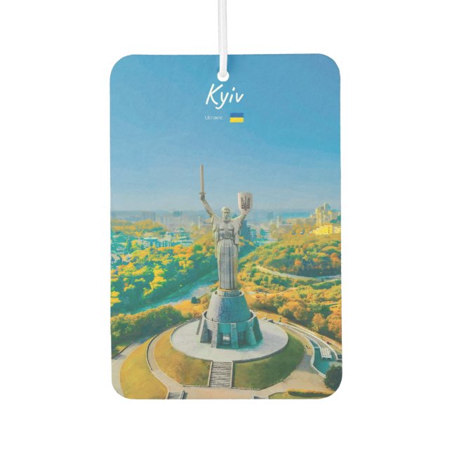 Kiew, Ukraine - Mutter-Ukraine-Denkmal Autolufterfrischer (Vorderseite)