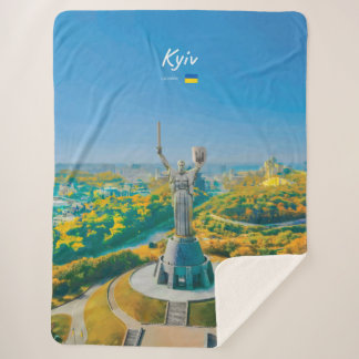 Kiew, Ukraine - Mutter Ukraine Denkmal Sherpadecke