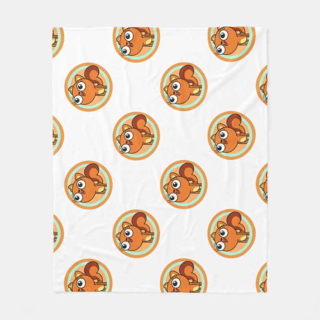 Kiff Chatterly Fleecedecke (Vorderseite)