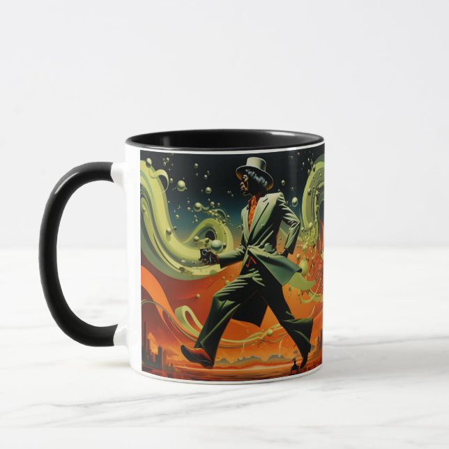 Kiff kreyollywood Mug Tasse (Links)