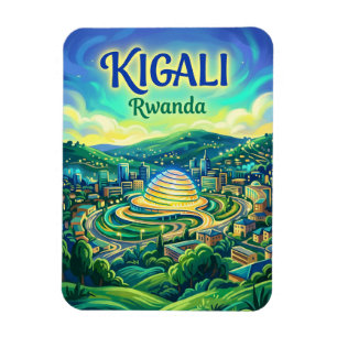 Kigali Convention Centre Ruanda Magnet