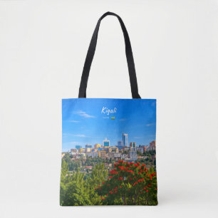 Kigali, Ruanda - Moderne Stadtlandschaft Skyline Tasche