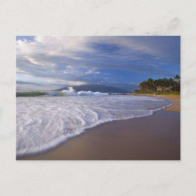 Kihei Beach, Maui, Hawaii, USA Postkarte (Vorderseite)