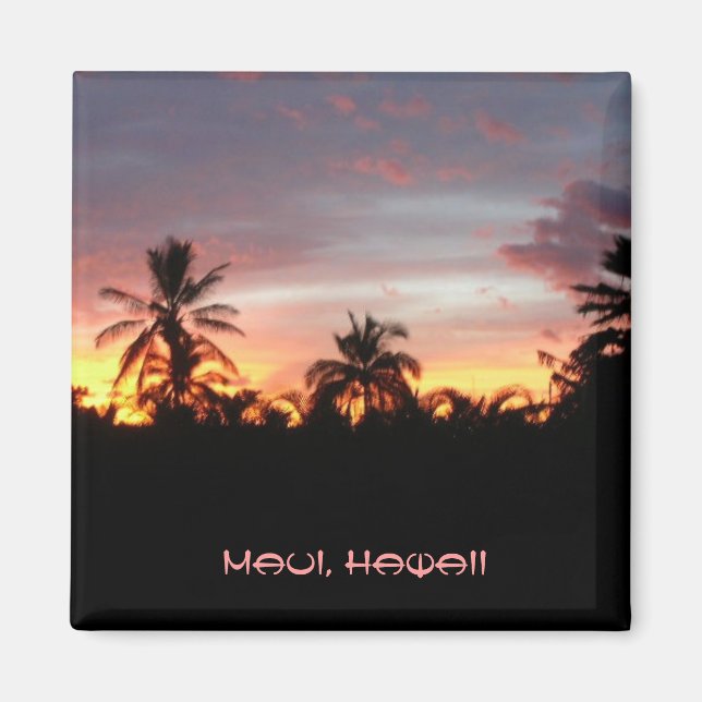 Kihei Sunset Magnet (Vorne)