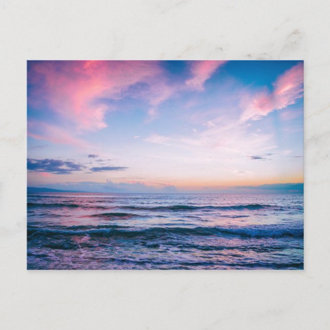 Kihei Sunset, Maui, Hawaii | Carte postale (Devant)