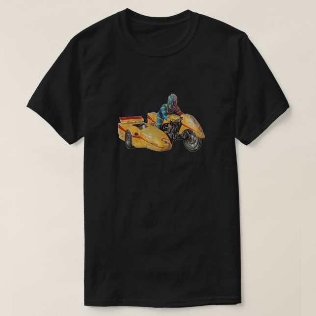 Kikaida Motorrad Classic T-Shirt (Design vorne)