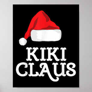 Kiki Claus Weihnachten Weihnachten Weihnachten Hat Poster