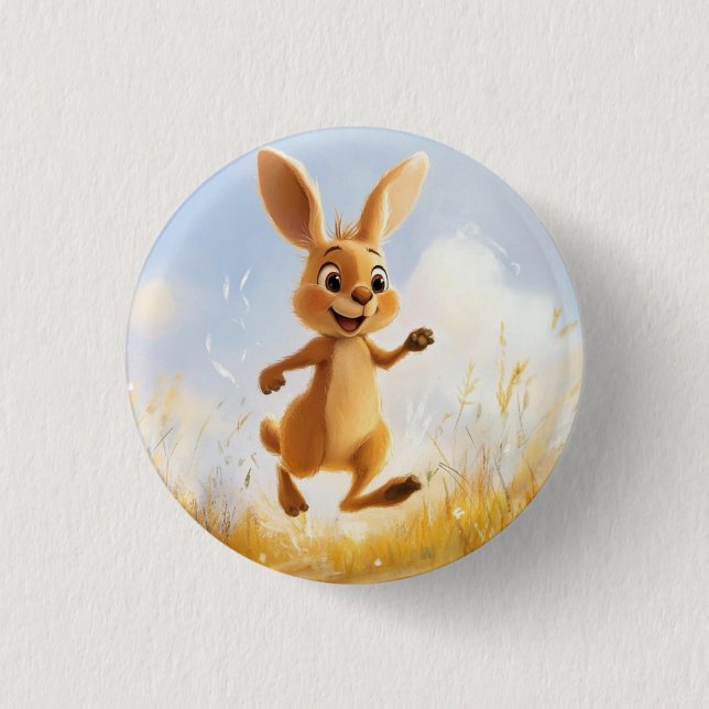 Kiki the Bunny Button (Vorderseite)