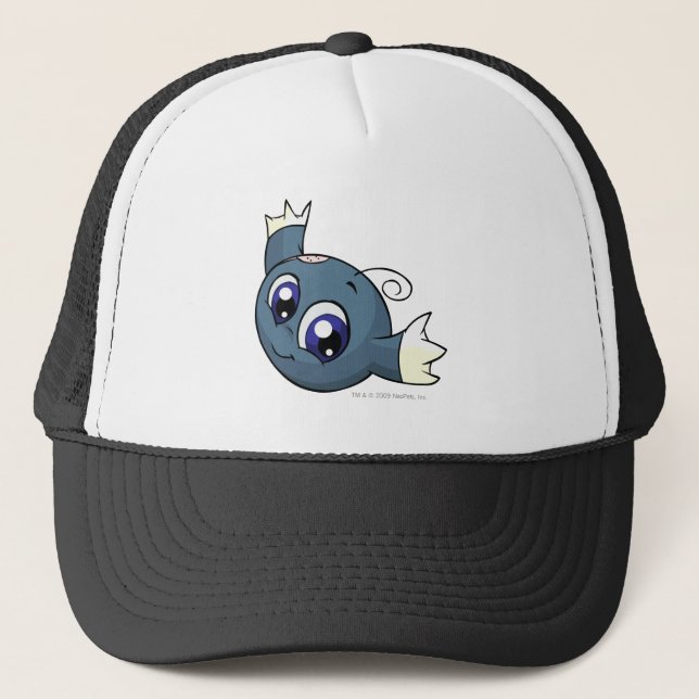 Kiko Blau Truckerkappe (Vorderseite)