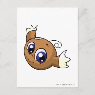 Kiko Brown Postkarte