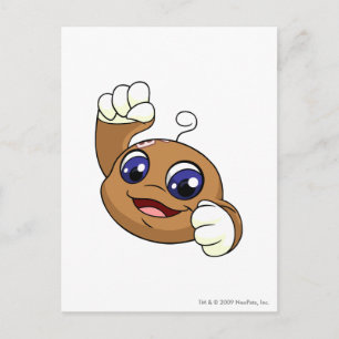 Kiko Brown Postkarte