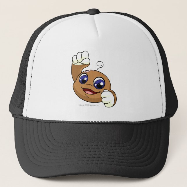 Kiko Brown Truckerkappe (Vorderseite)