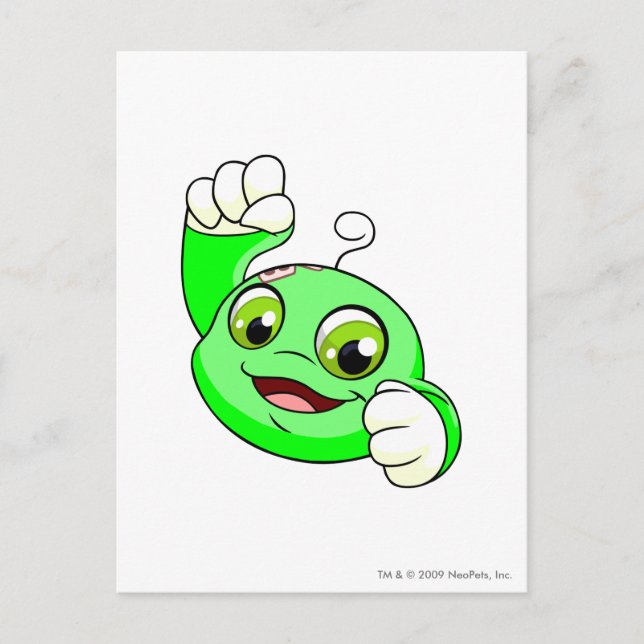 Kiko Glows Postkarte (Vorderseite)