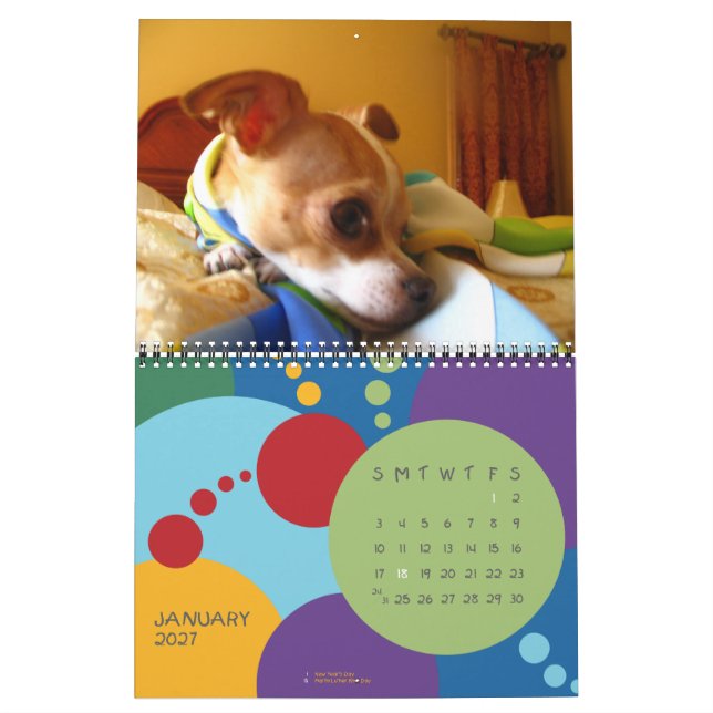 Kiko-Kalender Kalender (Jan 2027)