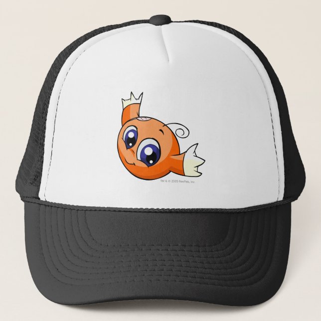 Kiko Orange Truckerkappe (Vorderseite)