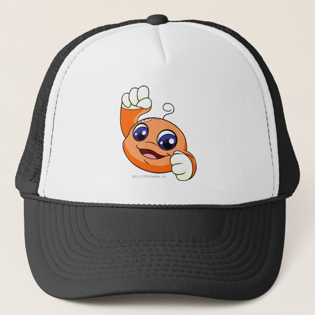 Kiko Orange Truckerkappe (Vorderseite)