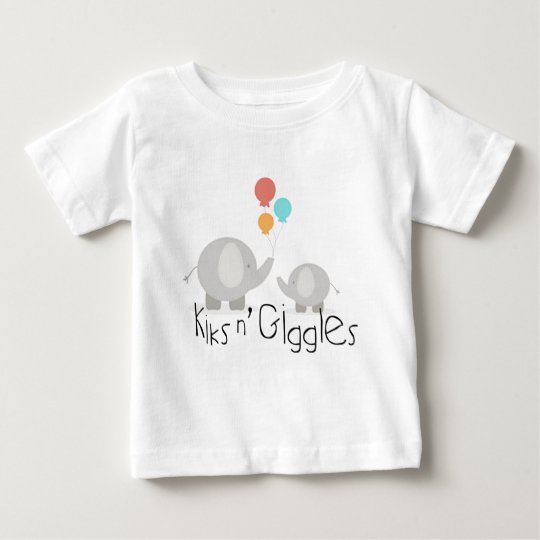 Kiks n Gekicher-Kleinkind-T-Stück Baby T-shirt