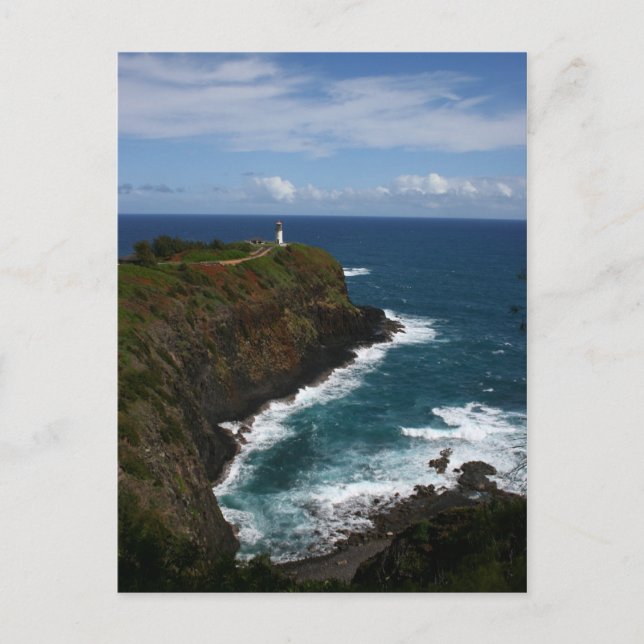 Kilauea Lighthouse Postkarte (Vorderseite)