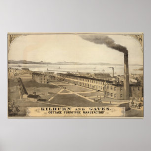 Kilburn und Tor-Hüttenmöbelmanufaktur Poster