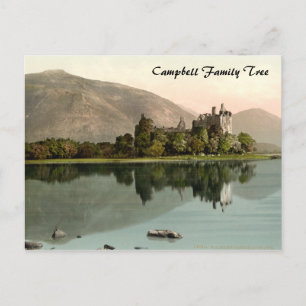 Kilchurn Castle, Argyll and Bute, Schottland Postkarte