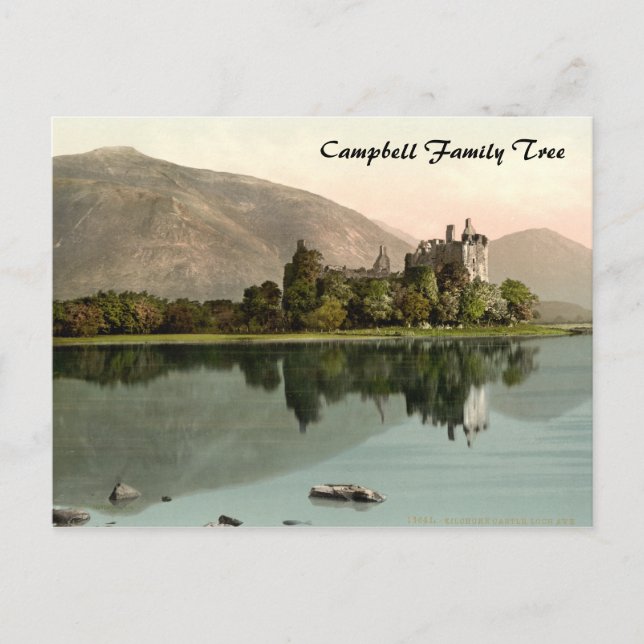 Kilchurn Castle, Argyll und Bute, Schottland Postkarte (Vorderseite)