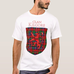 Kilgore Tartan Scottish Kariert Lion Rampant T-Shirt
