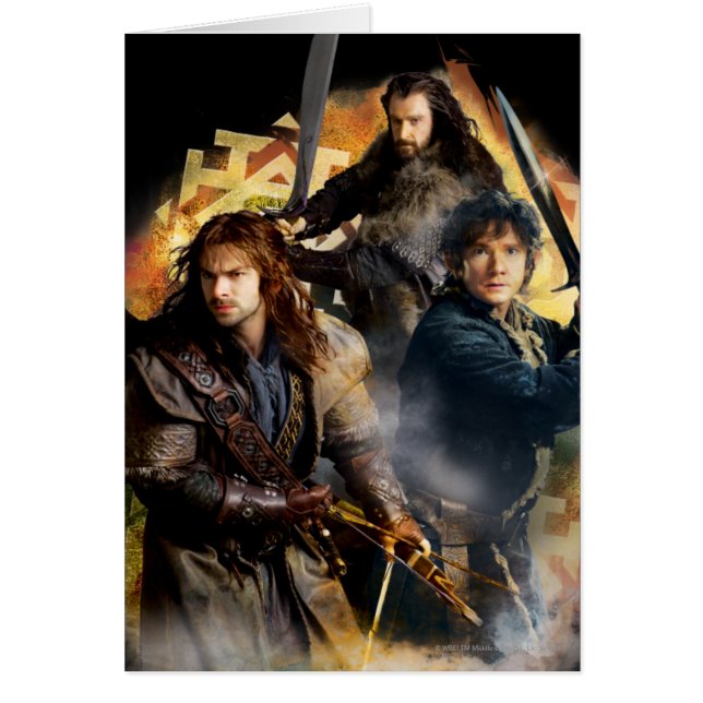Kili, BILBO BAGGINS™ & THORIN OAKENSHIELD™ Art (Vorne)