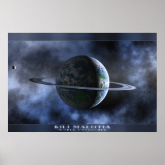 Kili Malotia - Welt unberührt Poster