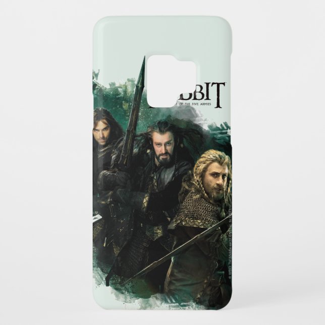 Kili, THORIN OAKENSHIELD™ u. Fili Grafik Case-Mate Samsung Galaxy Hülle (Rückseite)