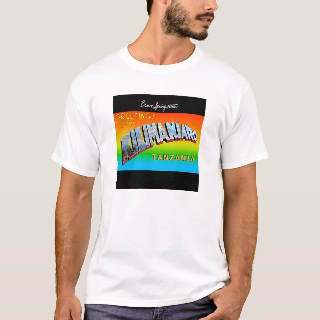 Kili Unterzeichnungs-Rückseite 1 T-Shirt (Vorderseite)
