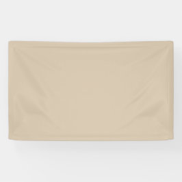 Kilim Beige Solid Color Banner