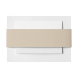 Kilim Beige Solid Color Einladungsbanderole