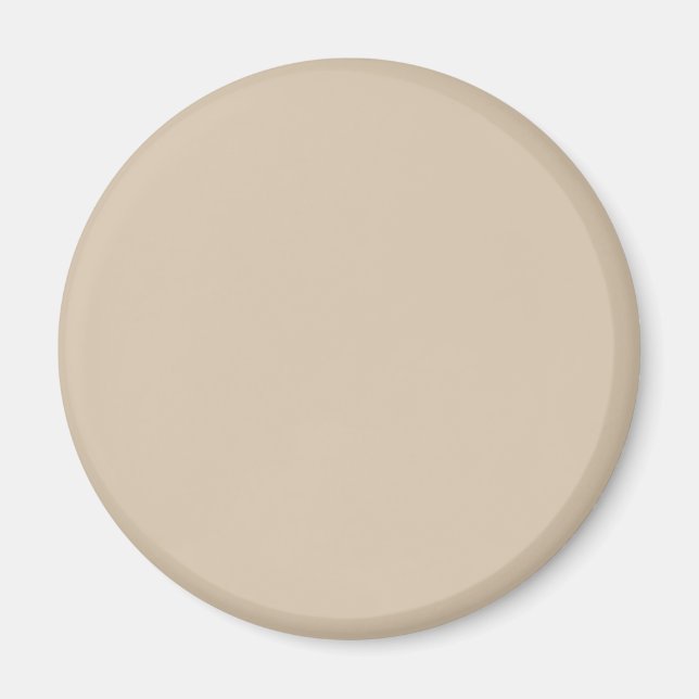 Kilim Beige Solid Color Magnet (Vorne)