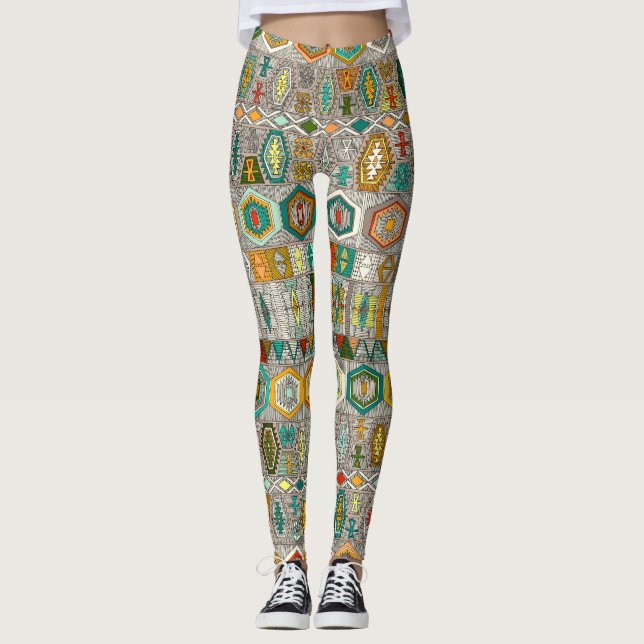 Kilim Pas Leggings (Vorderseite)