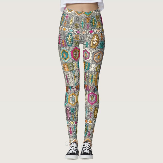 Kilim Pembe Leggings (Vorderseite)