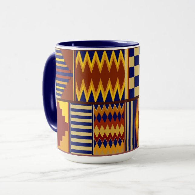 Kilim Prayer Rug Design Tasse (Vorderseite Links)