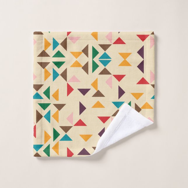 Kilim triangle pattern (Gant de toilette)