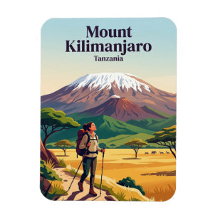 Kilimandscharo Tansania Magnet