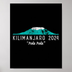 Kilimandscharo Tansania Mount Kilimanjaro Kletterp Poster