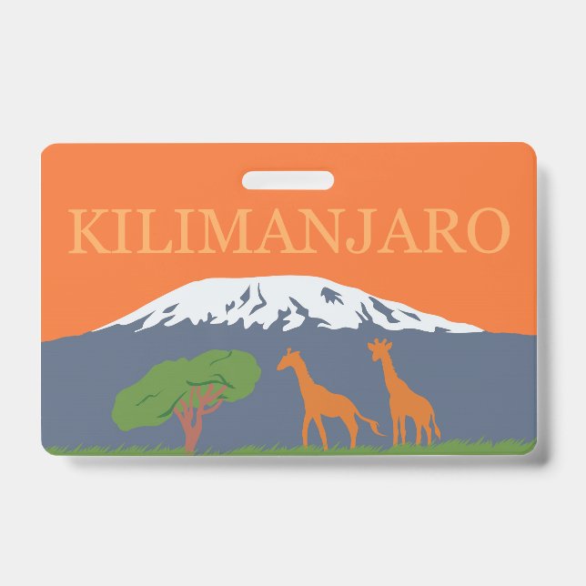 Kilimanjaro Ausweis (Vorderseite)