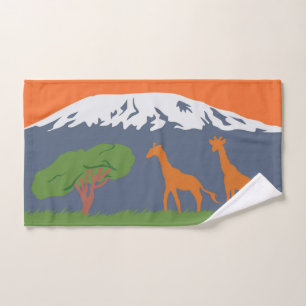 Kilimanjaro Badhandtuch Set