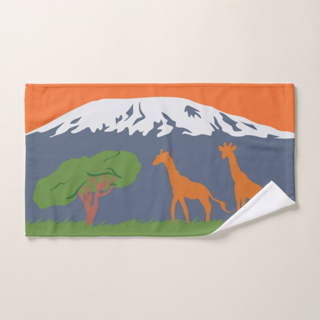 Kilimanjaro Badhandtuch Set (Handtuch)